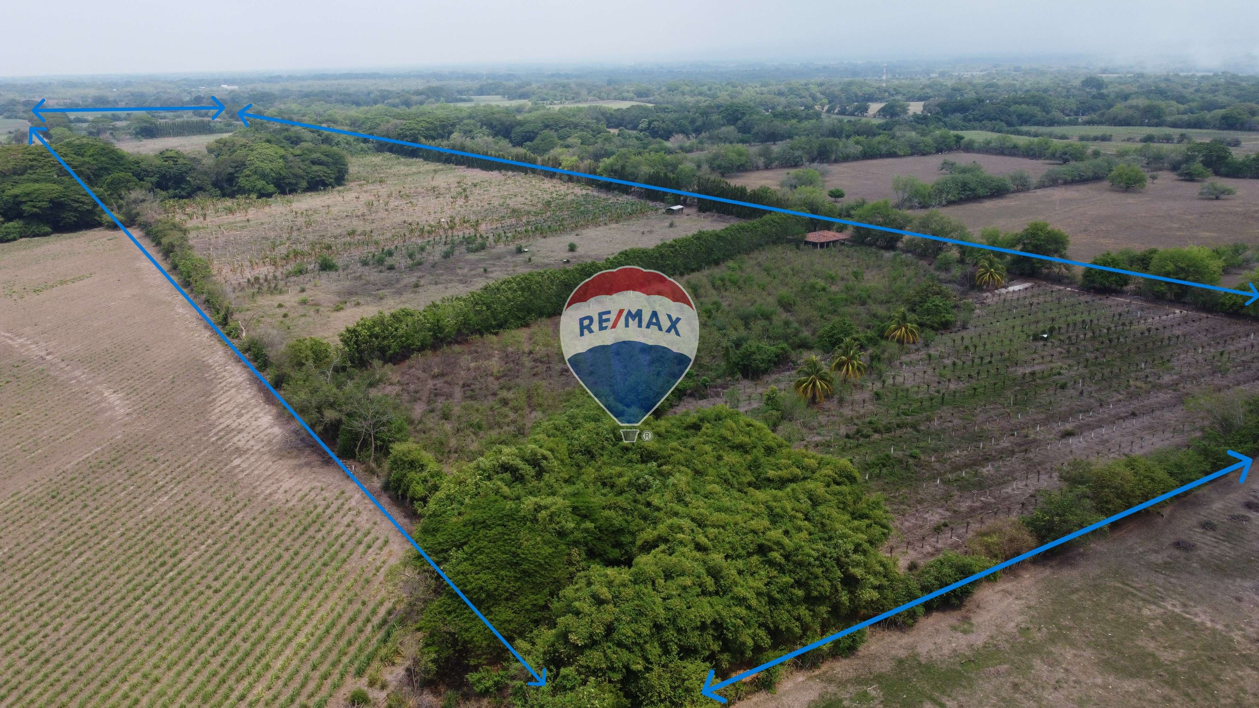 41.44 Acres of land, in Tecoluca, San Vicente Sur.